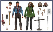 Bloody Ash & Cheryl from Evil Dead - Basic Series manufactured by Neca [Loose]
