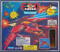 Thrax (with NeoFighter Space E-Frame) from Exosquad - Space E-Frames manufactured by Playmates [Front]