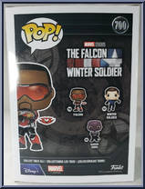 Falcon from Falcon and the Winter Soldier - Pop! Vinyl Figures manufactured by Funko [Back]