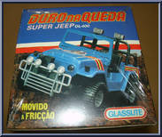 Super Jeep DL-400 (Blue) from Fall Guy - Vehicles manufactured by Glasslite [Side]