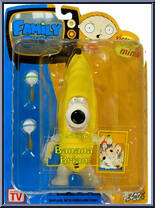 Banana Brian from Family Guy - Series 6 manufactured by Mezco [Front]