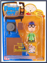 Neil Goldman (Green Shirt) from Family Guy - Series 7 manufactured by Mezco [Front]