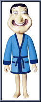 Quagmire (Blue Bathrobe) Action Figure