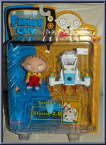 Stewie 2.0 from Family Guy - Series 6 manufactured by Mezco [Front]
