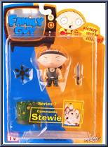 Stewie (Commando) from Family Guy - Series 7 manufactured by Mezco [Front]