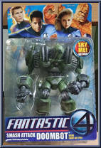 Doombot (Smash Attack) from Fantastic Four - Movie - Series 5 manufactured by Toy Biz [Front]