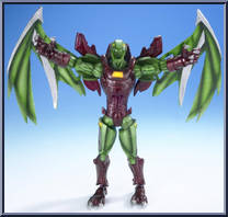 Annihilus (Flying) from Fantastic Four - Movie - Series 6 manufactured by Toy Biz [Loose]