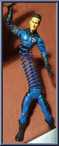 Mr. Fantastic (Spring Attack) from Fantastic Four - Movie - Series 4 manufactured by Toy Biz [Loose]