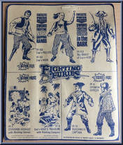 Cap'n Kidd's Treasure from Fighting Furies - Action Packs manufactured by Matchbox [Back]