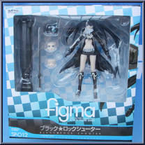 Black Rock Shooter from Figma - SP Series manufactured by Max Factory [Front]