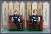 Darjeeling & Orange Pekoe Set from Figma - Girls und Panzer manufactured by Max Factory [Loose]