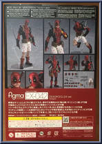 Deadpool from Figma - EX Series manufactured by Max Factory [Back]