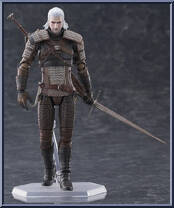 Geralt of Rivia from Figma - Witcher 3 manufactured by Max Factory [Loose]