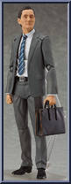 Inogashira Goro (Matsushige Yutaka Version) from Figma - Kodoku no Gourmet manufactured by Max Factory [Loose]