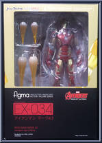 Iron Man Mark 43 (Avengers: Age of Ultron) from Figma - EX Series manufactured by Max Factory [Front]