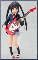 Nakano Azusa (School Uniform) from Figma - K-ON! manufactured by Max Factory [Loose]
