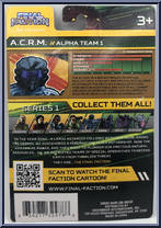 A.C.R.M. from Final Faction - Alpha Team 1 manufactured by Greenbrier [Back]
