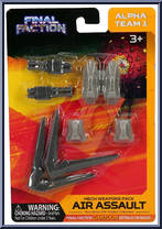 Air Assault (Mech Weapons Pack) from Final Faction - Alpha Team 1 - Accessories manufactured by Greenbrier [Front]