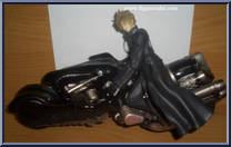 Cloud Strife (Fenrir Bike) from Final Fantasy VII - Advent Children: Deluxe Figures manufactured by Play Arts [Marieru-san's Collection]