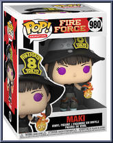 Maki from Fire Force - Pop! Vinyl Figures manufactured by Funko [Front]