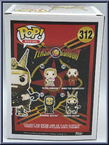 Prince Vultan from Flash Gordon - Pop! Vinyl Figures manufactured by Funko [Back]