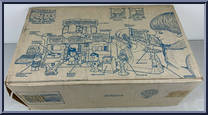 Town of Bedrock from Flintstone Kids - Accessories manufactured by Coleco [Back]