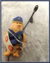 Barney (Officer) from Flintstones in Action - Boxed Figures manufactured by Irwin Toys [Package]