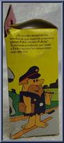 Barney (Officer) from Flintstones in Action - Boxed Figures manufactured by Irwin Toys [Side]
