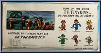 Flintstones Play Set (Tinykins) from Flintstones - Basic Series manufactured by Marx [Back]