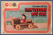 Friction Drive Flintstone Log Car from Flintstones - Basic Series manufactured by Marx [Front]