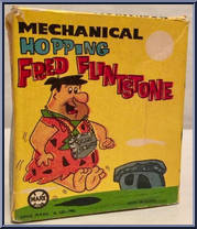 Mechanical Hopping Fred Flintstone from Flintstones - Basic Series manufactured by Marx [Front]