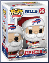 Bills Santa from Football - Holiday Pop! manufactured by Funko [Front]