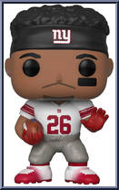 Saquon Barkley (White Jersey) from Football - Pop! Vinyl Figures manufactured by Funko [Loose]