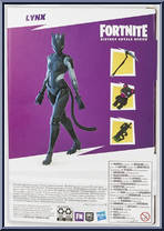 Lynx from Fortnite - Victory Royale manufactured by Hasbro [Back]