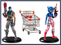 Shopping Cart Pack Action Figure