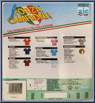 Paolo Maldini from Forza Campioni - Basic Series manufactured by Kenner [Back]