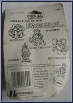 Red Fraggle from Fraggle Rock - Basic Series manufactured by Pepperwood [Back]