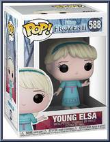 Young Elsa from Frozen - Frozen II Pop! manufactured by Funko [Front]