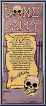 Bone Daddy (Purple Suit) from Funko - Wacky Wobblers manufactured by Funko [Back]