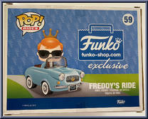 Freddy's Ride (Blue Car) from Funko - Pop! Rides manufactured by Funko [Back]