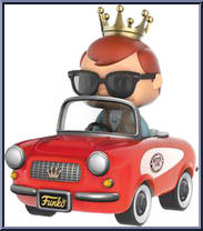 Freddy's Ride (Red Car) Action Figure