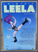 Leela (Swimsuit) from Futurama - Exclusives manufactured by Moore [Back]