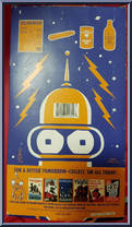 Bender from Futurama - Wind-Ups manufactured by Rocket USA [Back]