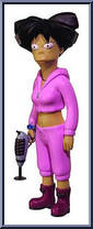 Amy from Futurama - Basic Series manufactured by Toynami [Loose]