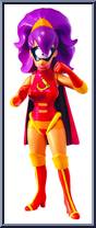 Clobberella Leela from Futurama - Basic Series manufactured by Toynami [Loose]