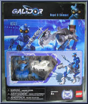 Nepol & Shimmel from Galidor - Basic Series manufactured by Lego [Front]