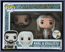 Khal & Khaleesi from Game of Thrones - Pop! Sets manufactured by Funko [Front]