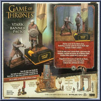 House Stark from Game of Thrones - Playsets manufactured by McFarlane [Back]