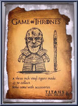 Jon Snow from Game of Thrones - Blind Boxed - Winter is Here manufactured by Titan Merchandise [Back]