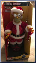 Santa Homer (Talking and Singing) Action Figure